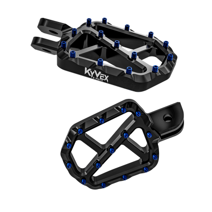KyVex Billet Wide Foot Pegs