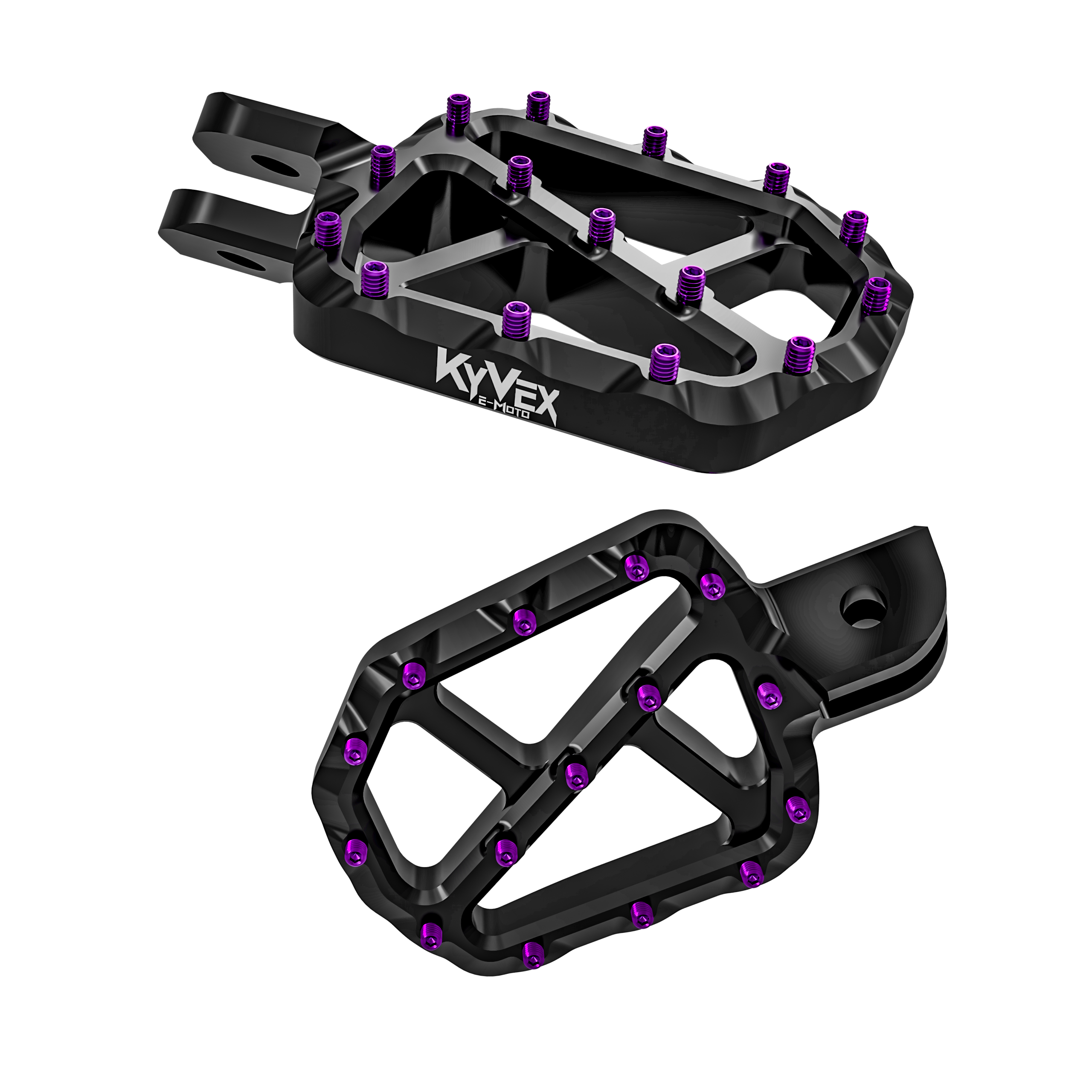 KyVex Billet Wide Foot Pegs