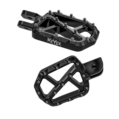 KyVex Billet Wide Foot Pegs