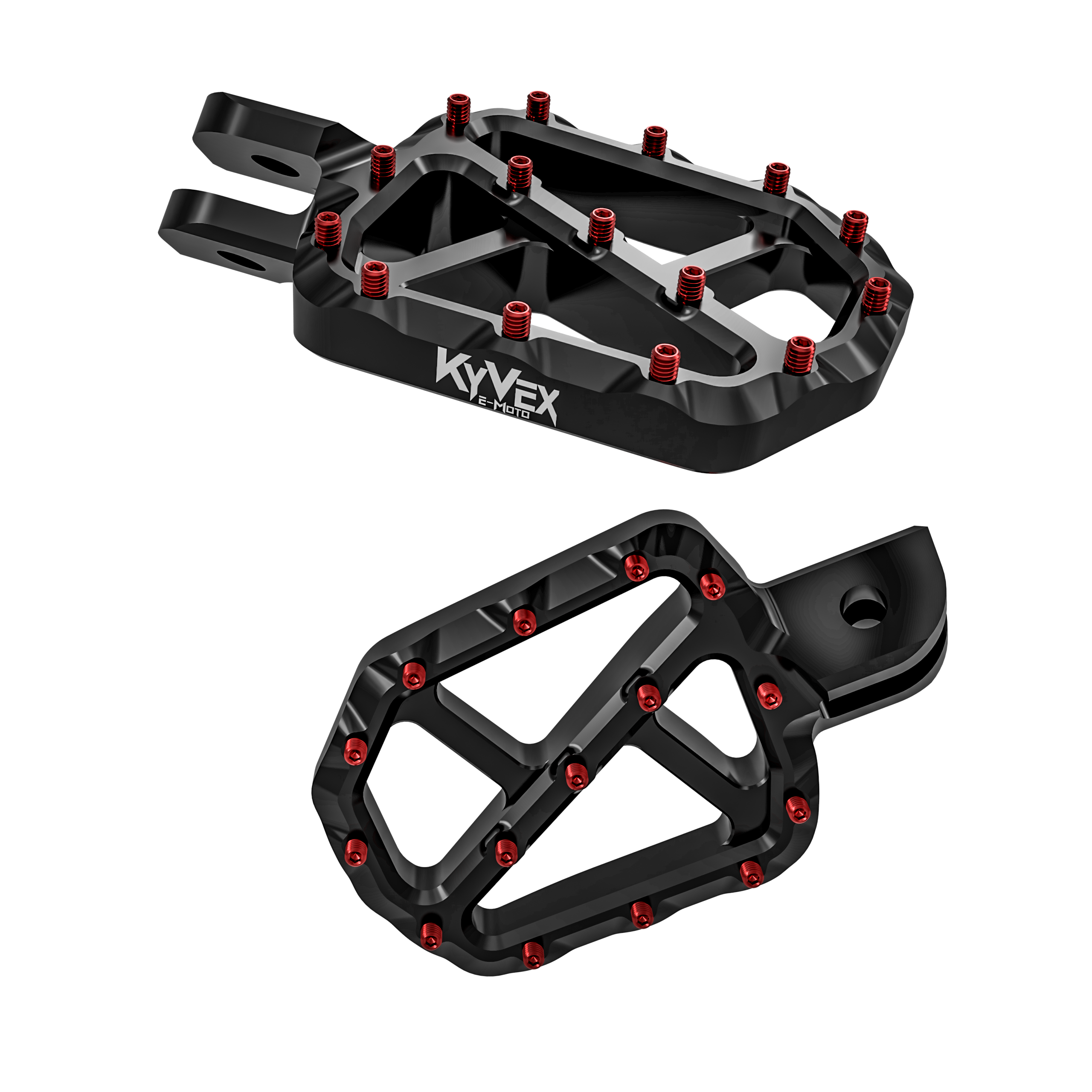 KyVex Billet Wide Foot Pegs