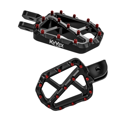 KyVex Billet Wide Foot Pegs
