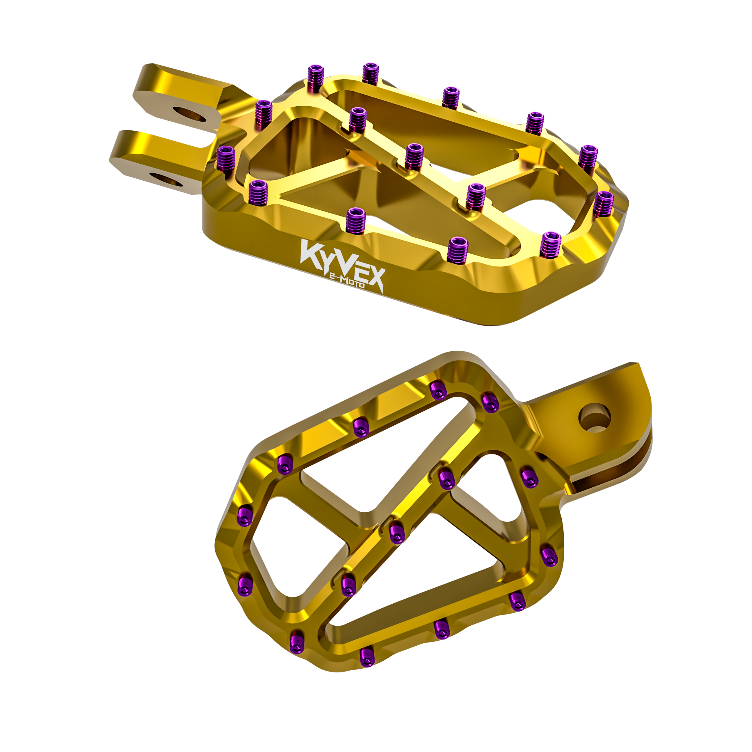KyVex Billet Wide Foot Pegs