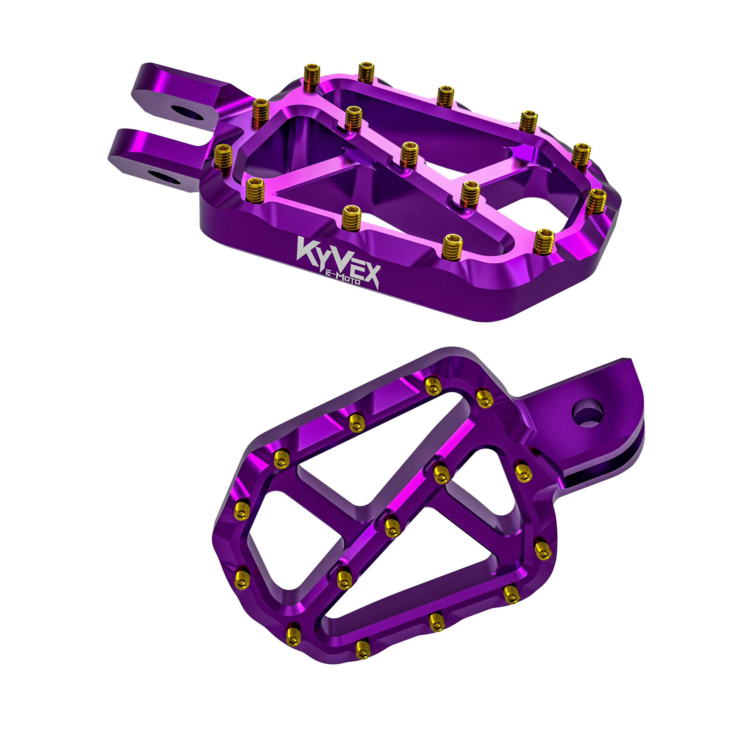 KyVex Billet Wide Foot Pegs