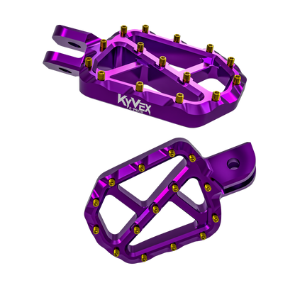 KyVex Billet Wide Foot Pegs