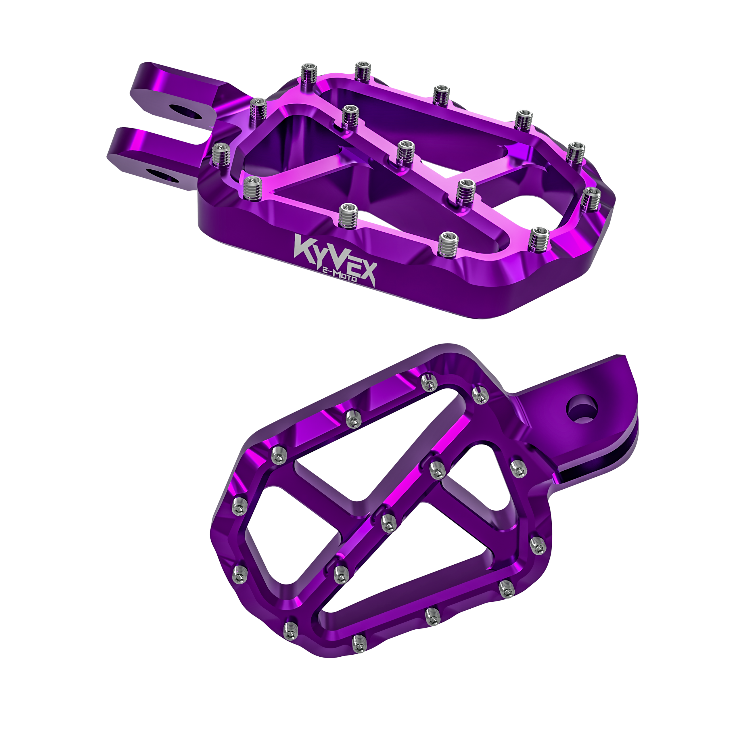 KyVex Billet Wide Foot Pegs