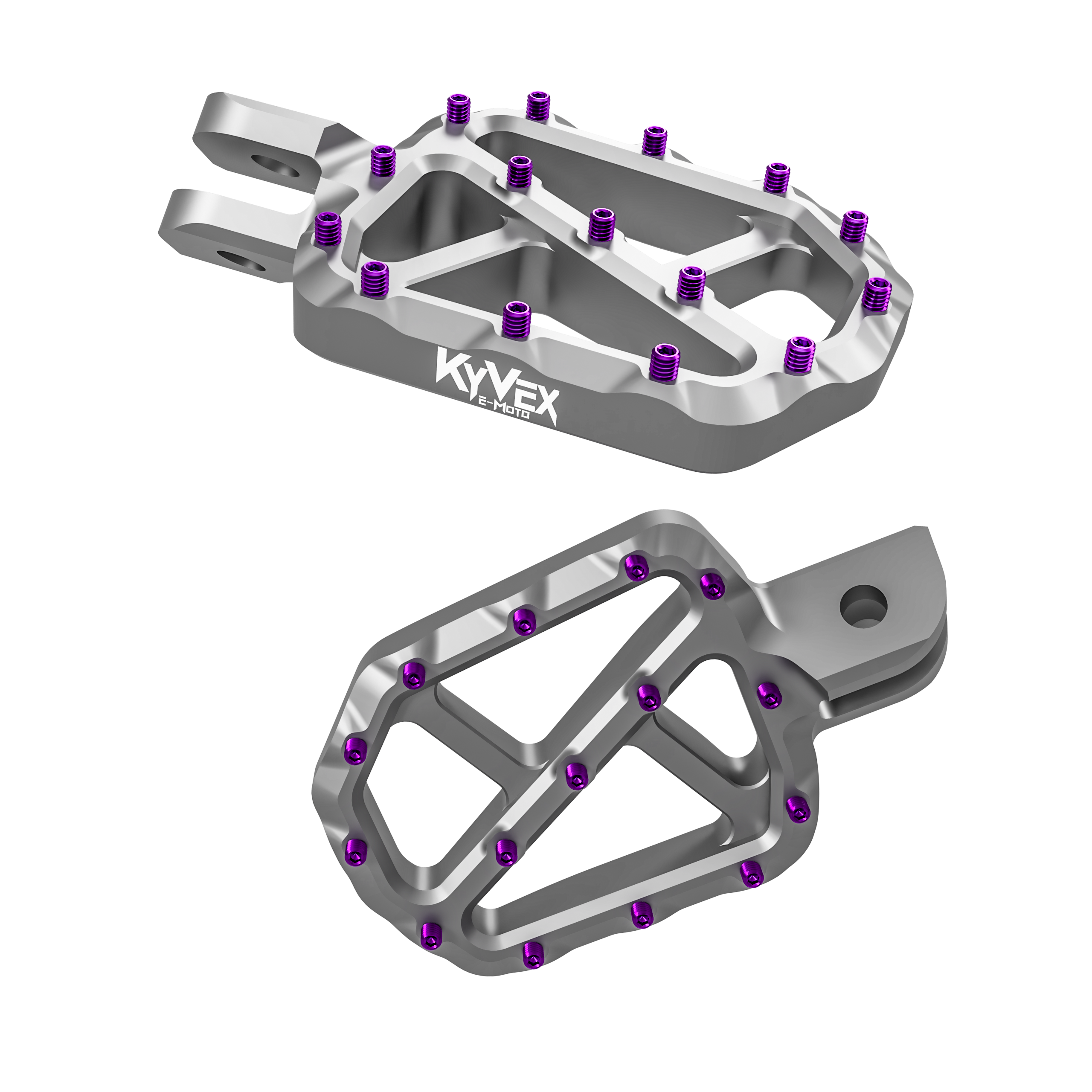 KyVex Billet Wide Foot Pegs