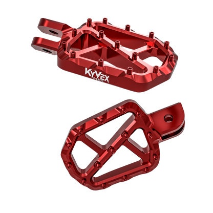 KyVex Billet Wide Foot Pegs