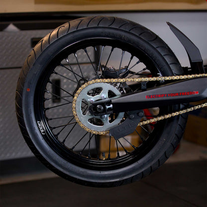 Blackline Ready-to-Ride Supermoto Wheelset for E-Ride Pro SS 2.0