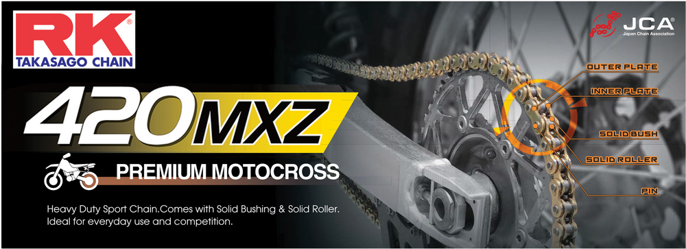 RK EXCEL 420MXZ DRIVE CHAIN 420 X 120