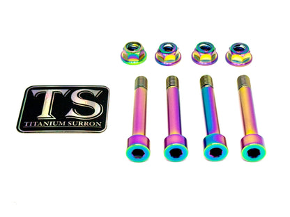 Titanium Rear Suspension/ Linkage  Bolt Kit for E-Ride Pro (8 pcs)