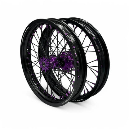 WGT Supermoto 17x17 Wheel Set | Surron, E-Ride, Talaria | Electrix WGT Supermoto 17x17 Wheel Set | Surron, E-Ride, Talaria | Electrix
