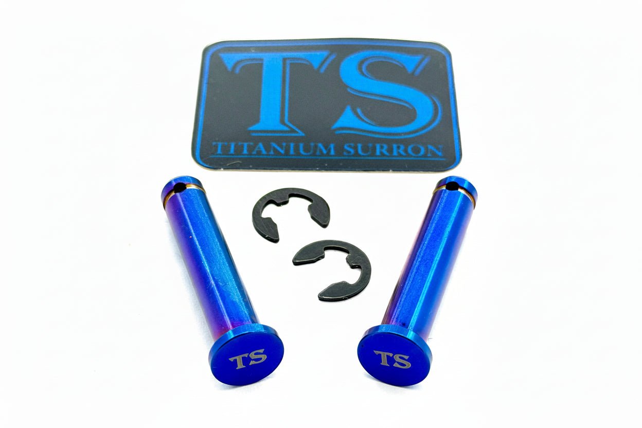 Titanium Foot Peg Pins - Surron, Talaria, Segway, 79 Bike, Rerode, E-Ride Pro