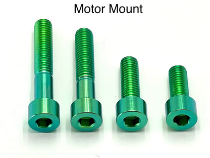 Titanium Motor Bolts - E-Ride Pro (all models)