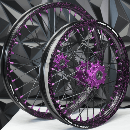 WGT Splattered V2 19x16 Wheel Set